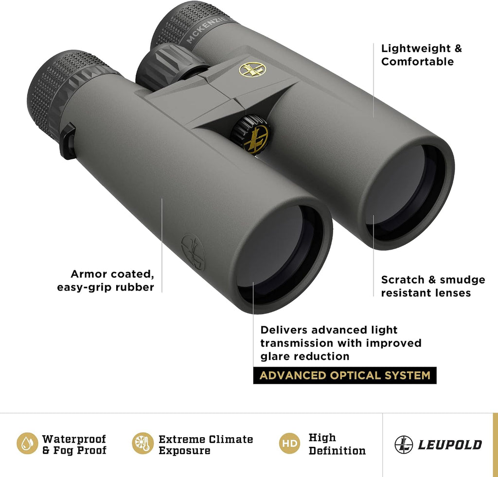Leupold BX-1 McKenzie HD Binoculars, 10x42mm (181173)