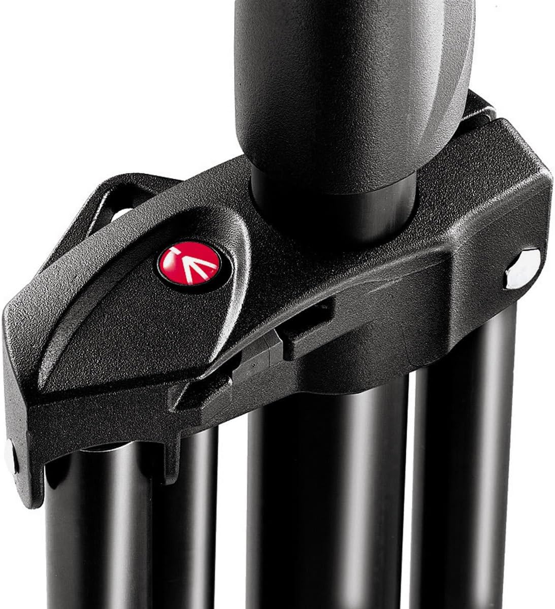 Manfrotto 1004BAC 144" Air Cushioned Aluminum Master Light Stand with 4 Sections & 3 Risers, Black