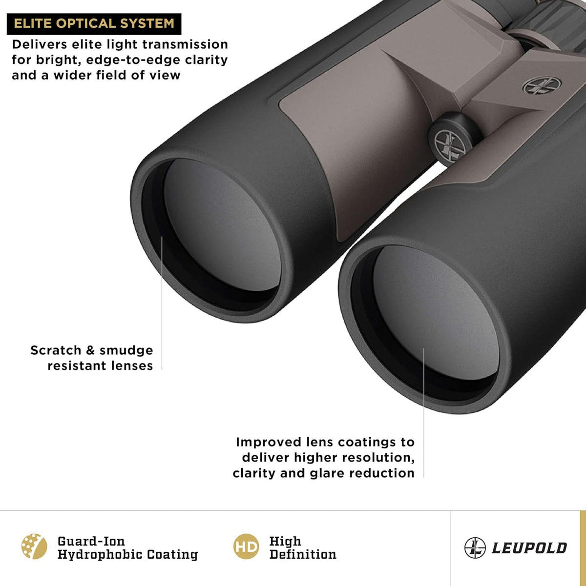 Leupold BX-3 Alpine HD Binoculars, 12x50mm (187992)