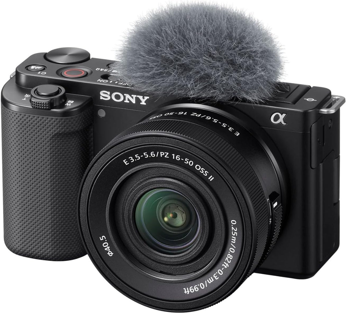 Sony ZV-E10 APS-C Mirrorless Camera with 16-50mm Lens Black