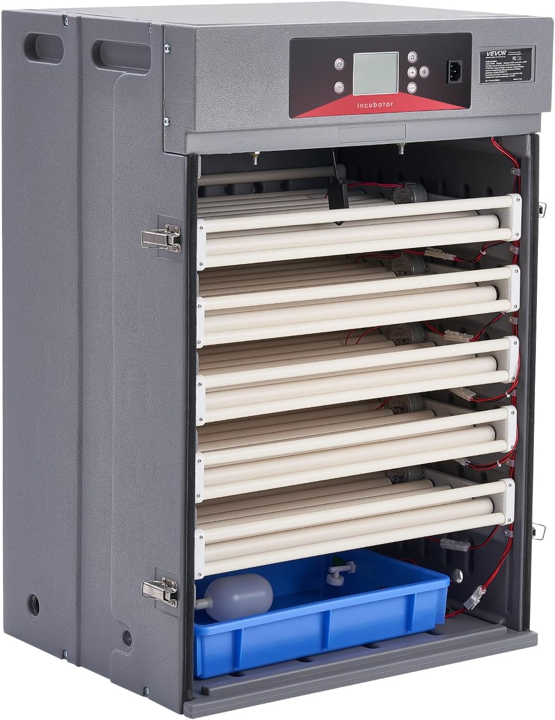 VEVOR 400 Egg Incubator, Poultry Incubator Cabinet with Automatic Eggs Turning, Temperature & Humidity Control, Heating & Cooling Egg Hatcher, Commercial Incubators for Hatching Chicks Ducks Goose