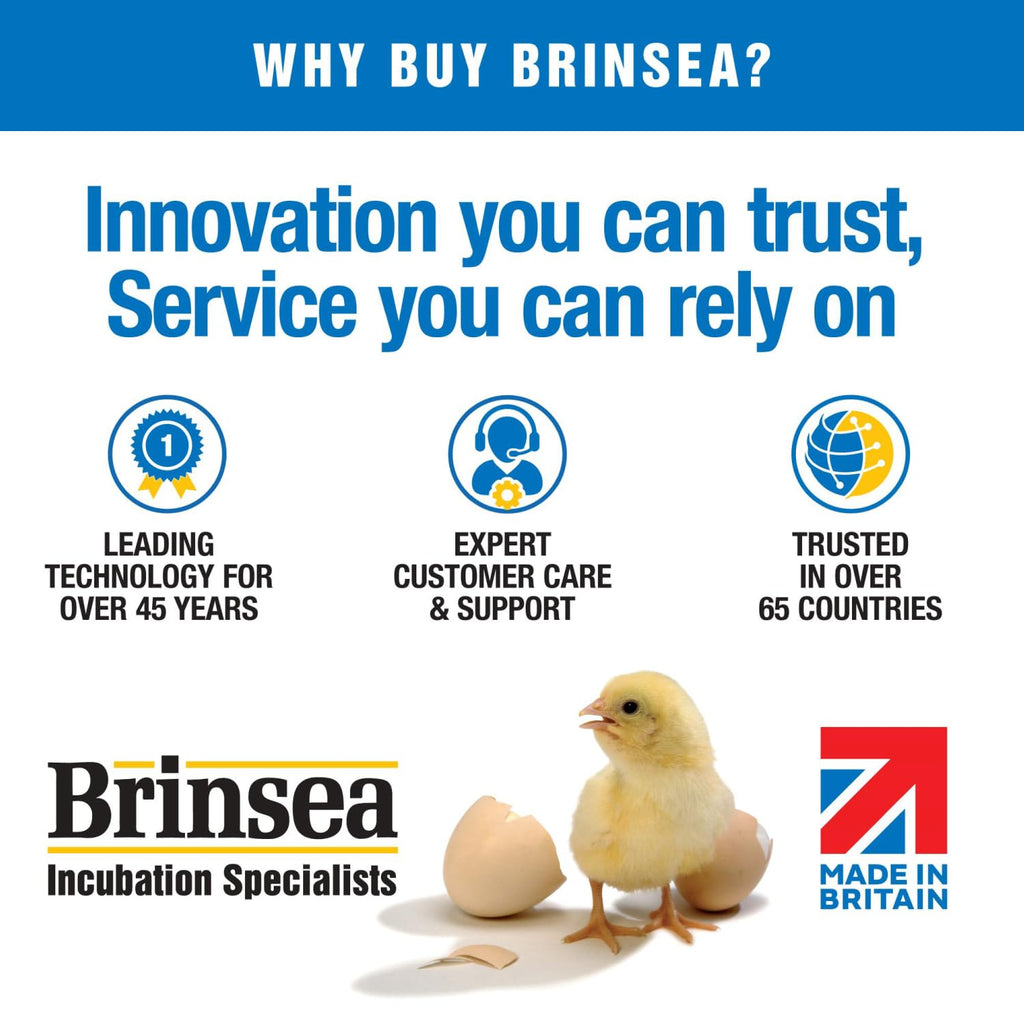Brinsea Mini II Advance Incubator with Automatic Turner for Hatching 7 Eggs