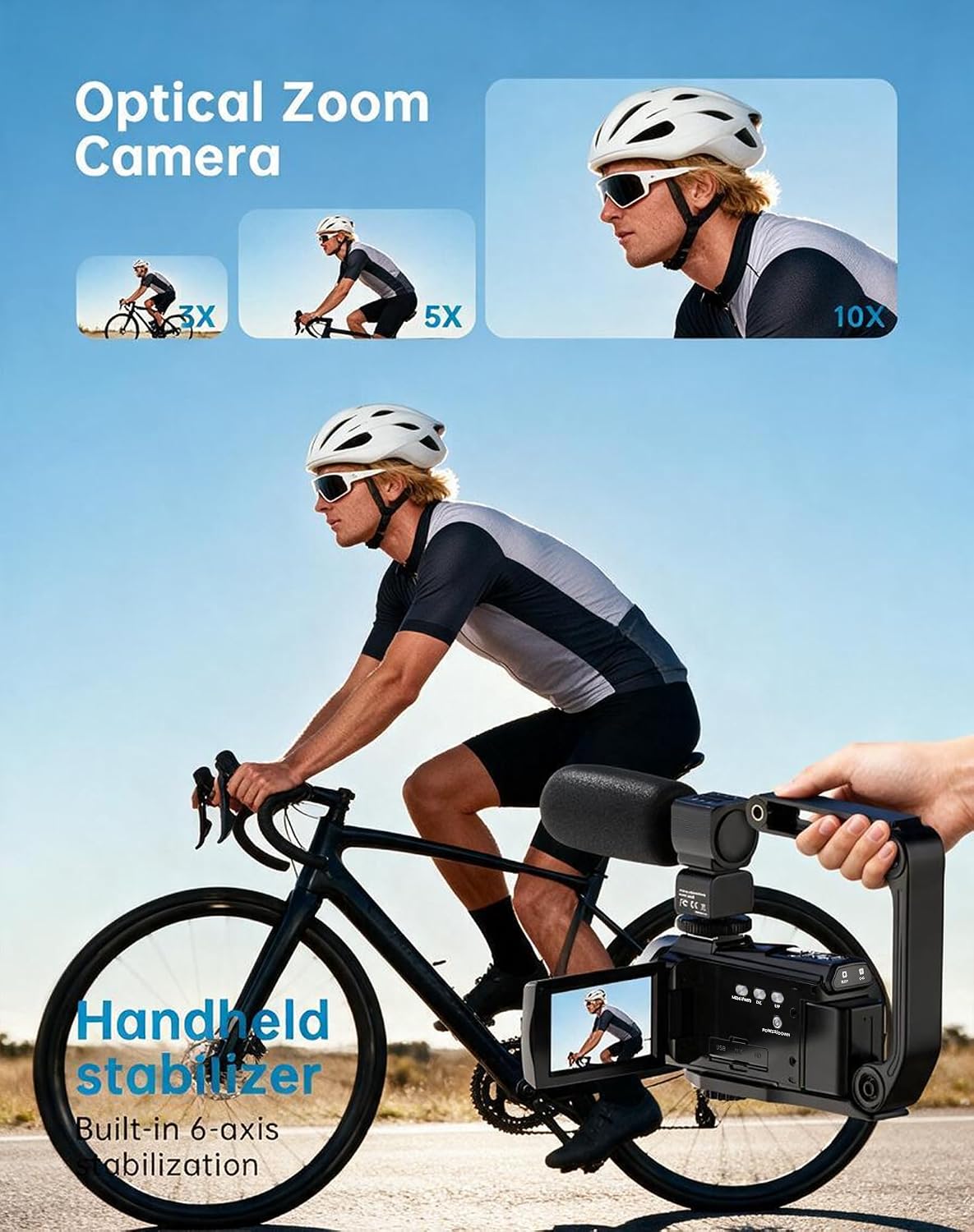 5K Video Camera Camcorder Digital Video Camera for YouTube