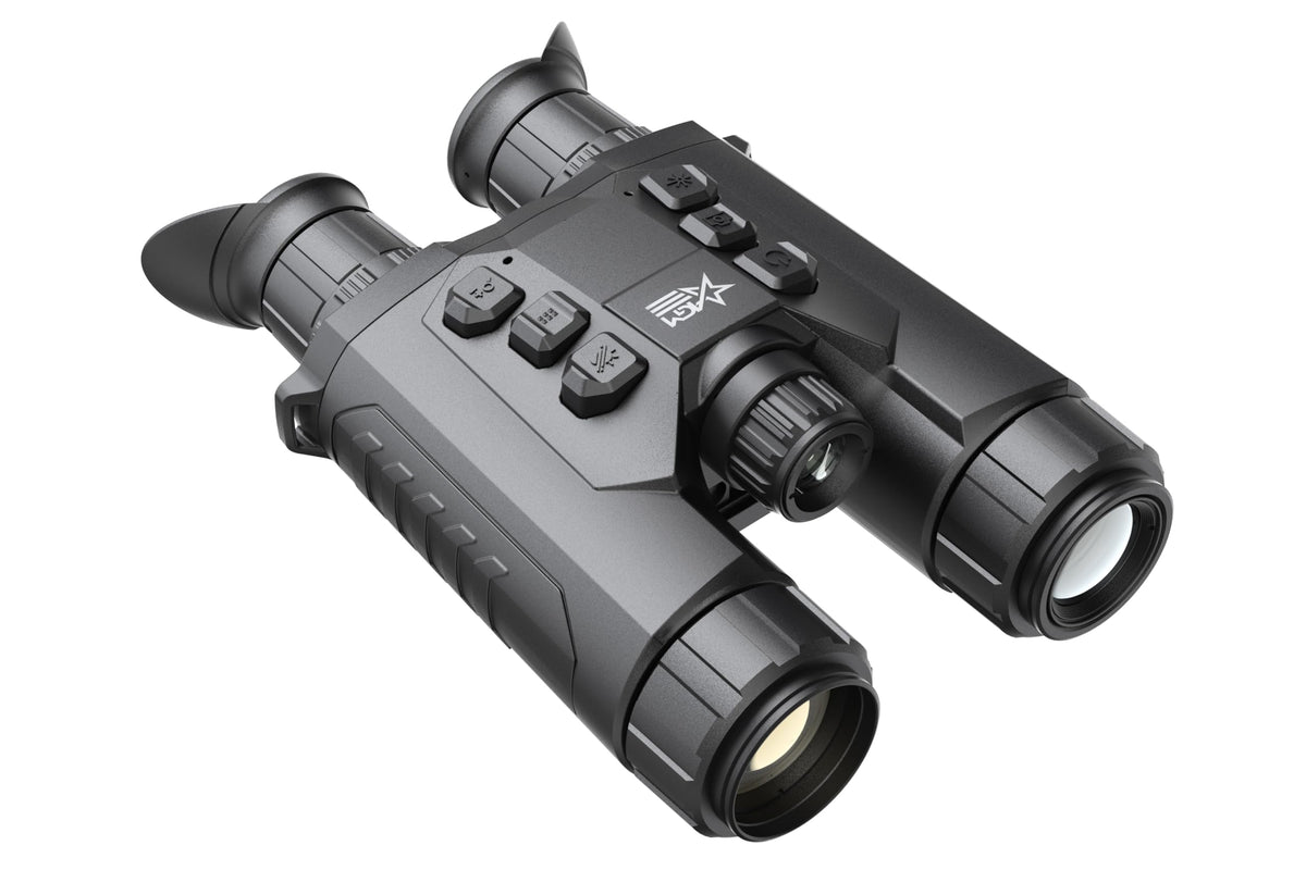 AGM Global Vision ObservIR LRF Dual-Spectrum Thermal & Digital Day/Night Vision Binoculars with Built-in Laser Range Finder, 4K Optical Channel