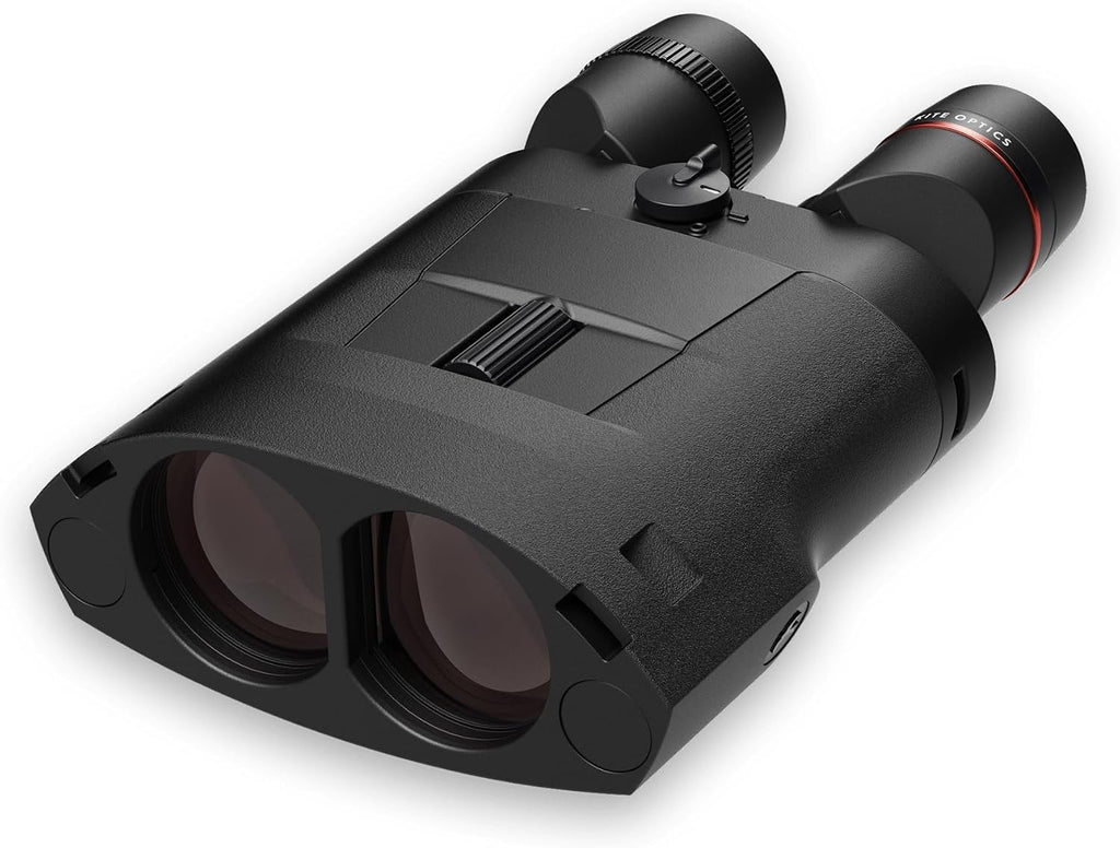 Kite Optics APC STABILIZED 18x50 ED High Performance Binoculars for Hunting and Bird Watching/Marine Use - 18x Magnification with Image Stabilization, IPX 7 Waterproof, Li-Ion Battery, +30 Hours