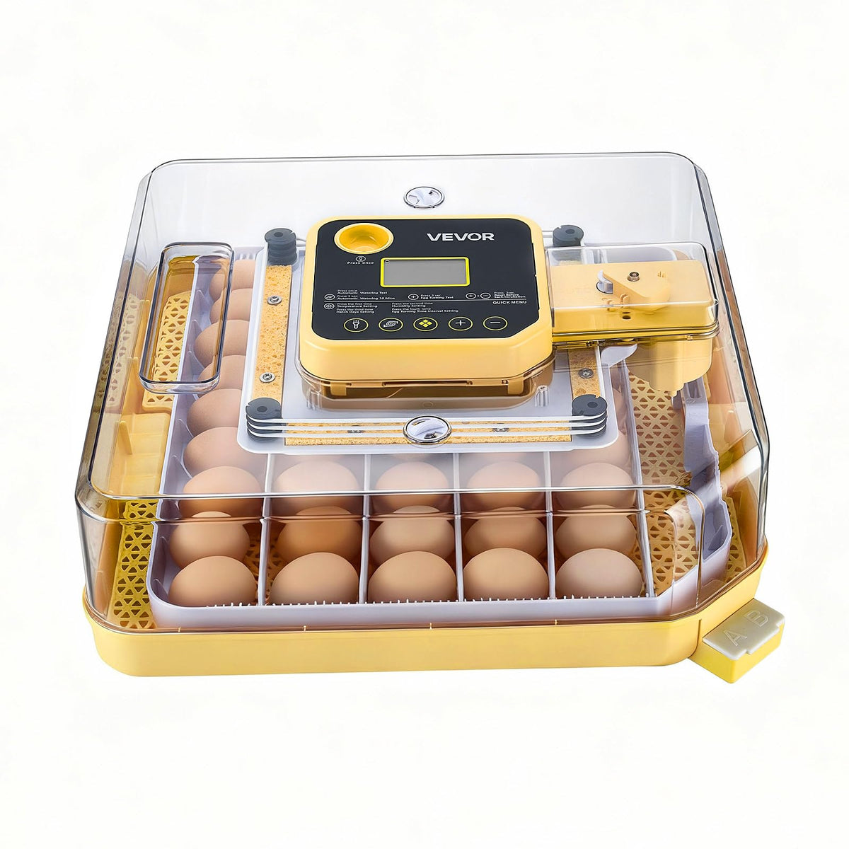 VEVOR 400 Egg Incubator, Poultry Incubator Cabinet with Automatic Eggs Turning, Temperature & Humidity Control, Heating & Cooling Egg Hatcher, Commercial Incubators for Hatching Chicks Ducks Goose