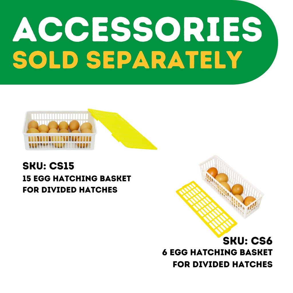 Hatching Time Incubators for Hatching Eggs, CT180SH Egg Setter & Hatcher