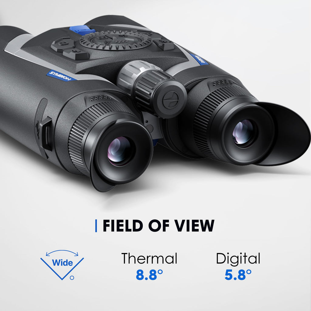 Pulsar Symbion LRF Multispectral Thermal and Digital Night Vision Binoculars with Laser Range Finder