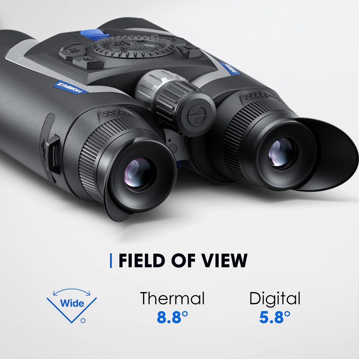Pulsar Symbion LRF Multispectral Thermal and Digital Night Vision Binoculars with Laser Range Finder