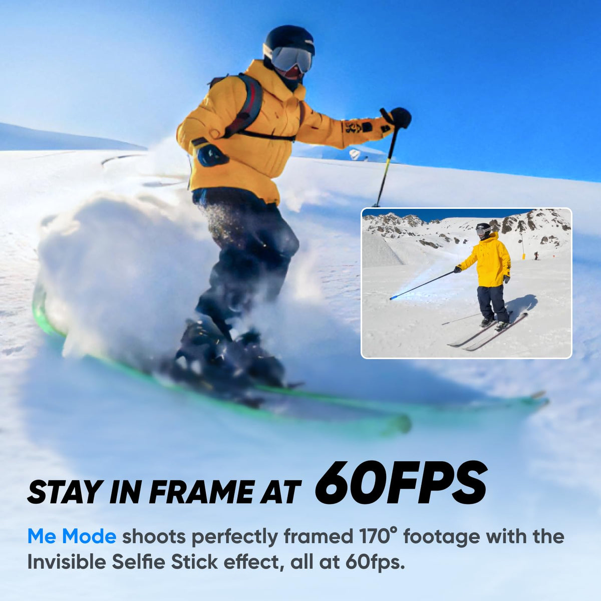 Insta360 X3, 360 Action Camera with 5.7K 360 Active HDR Video, 4K Single-Lens Camera, Waterproof, FlowState Stabilization, 2.29" Touchscreen, AI Editing, for Motorcycle, Wintersports and Vlogging