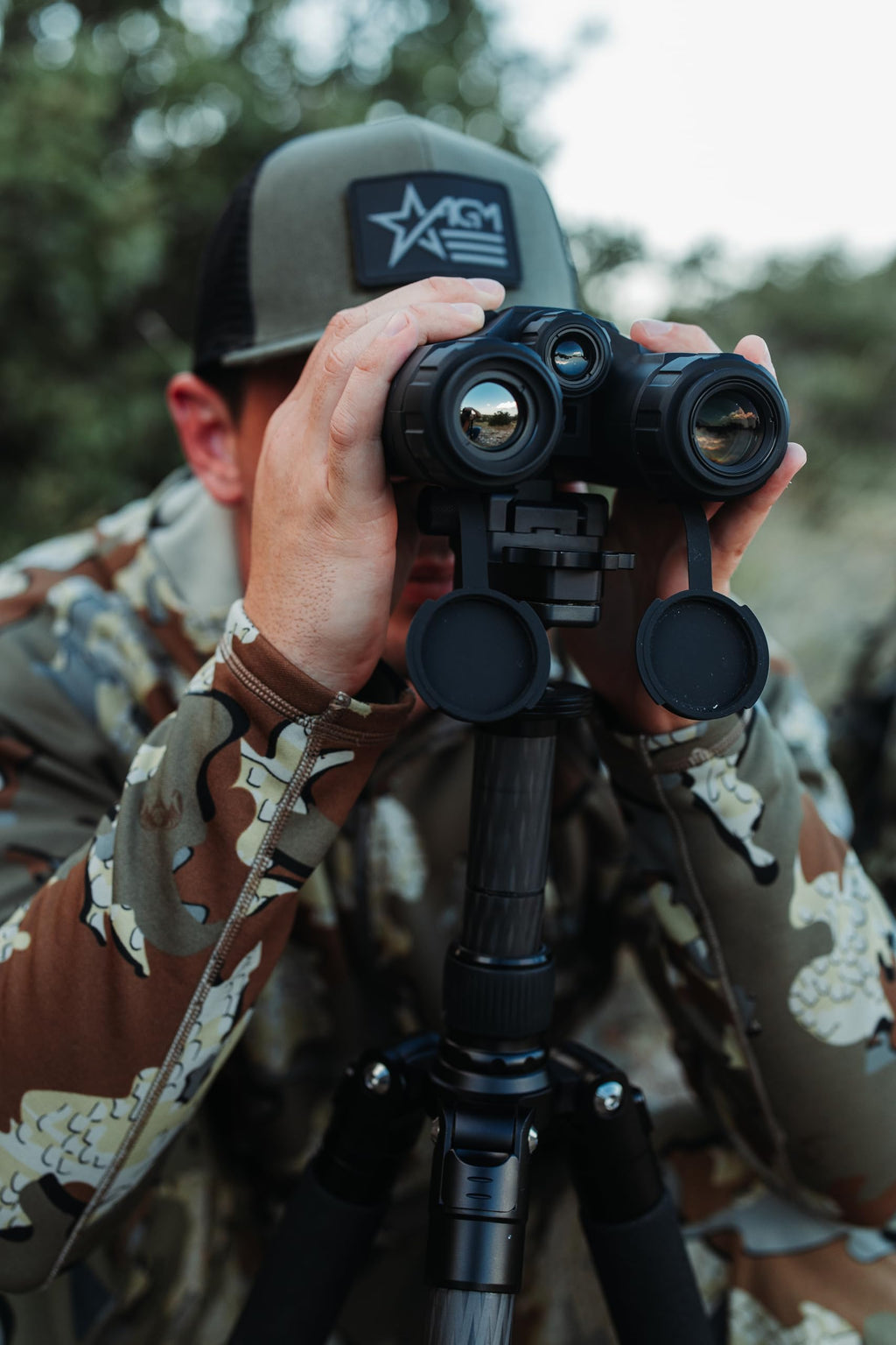 AGM Global Vision ObservIR LRF Dual-Spectrum Thermal & Digital Day/Night Vision Binoculars with Built-in Laser Range Finder, 4K Optical Channel