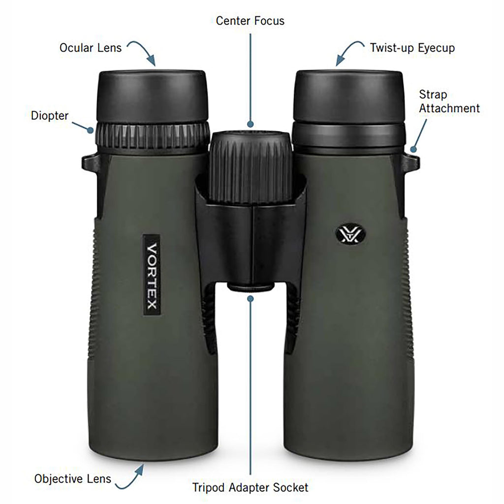 Vortex Diamondback HD 10x28 Binoculars