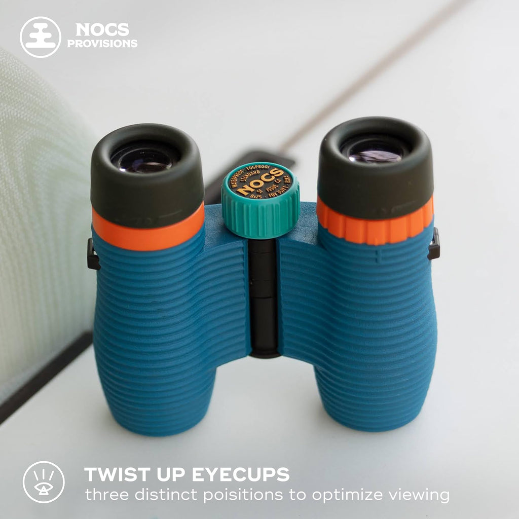 Nocs Provisions Standard Issue 10x25 Binoculars, Waterproof, Bird Watching