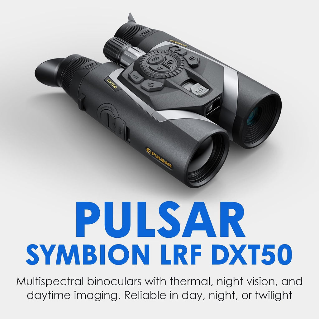 Pulsar Symbion LRF Multispectral Thermal and Digital Night Vision Binoculars with Laser Range Finder