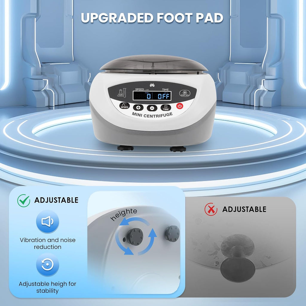 Mxmoonant Mini Centrifuge Machine, 12000RPM Lab Benchtop PCR Centrifuges