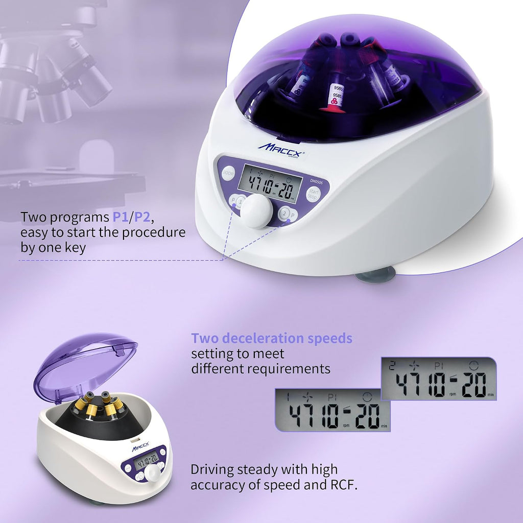 Lab PRP PRF Benchtop Low Speed Centrifuge Machine,300-5000RPM