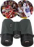 5x25 15.8Â° Ultra Wide Angle Binoculars for Sports â Large Field of View, 829ft/ 1000yds â Compact Binoculars for Spectator Sports â Portable for NFL, Golf, Tennis, Baseball, Badminton
