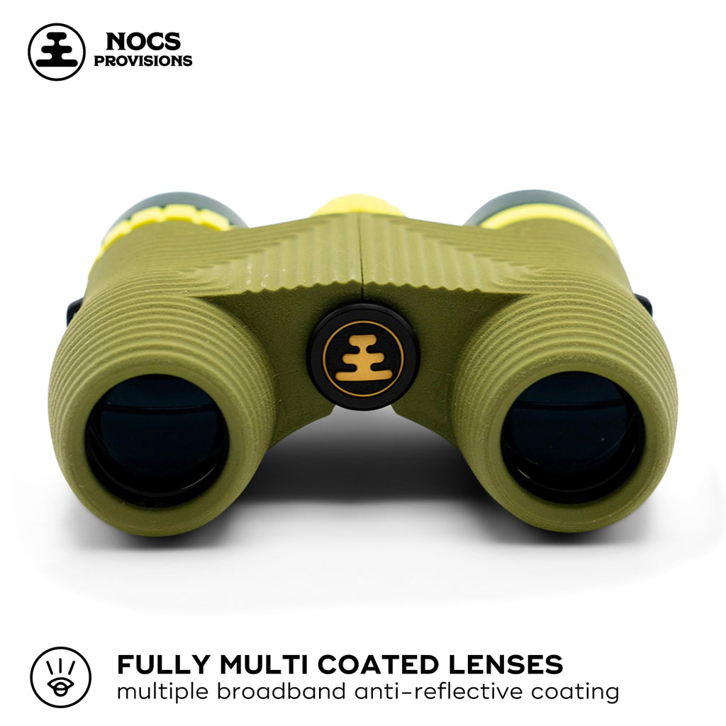 Nocs Provisions Standard Issue 10x25 Binoculars, Waterproof, Bird Watching