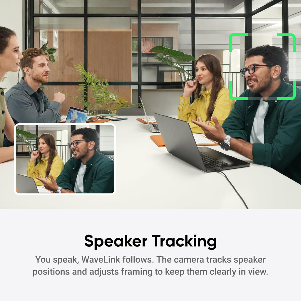 Insta360 Link 2 - PTZ 4K Webcam for PC/Mac, 1/2" Sensor, AI Tracking, HDR, AI Noise-Canceling Mic, Gesture Control for Streaming, Video Calls, Gaming, Works with Zoom, Teams, Twitch & More