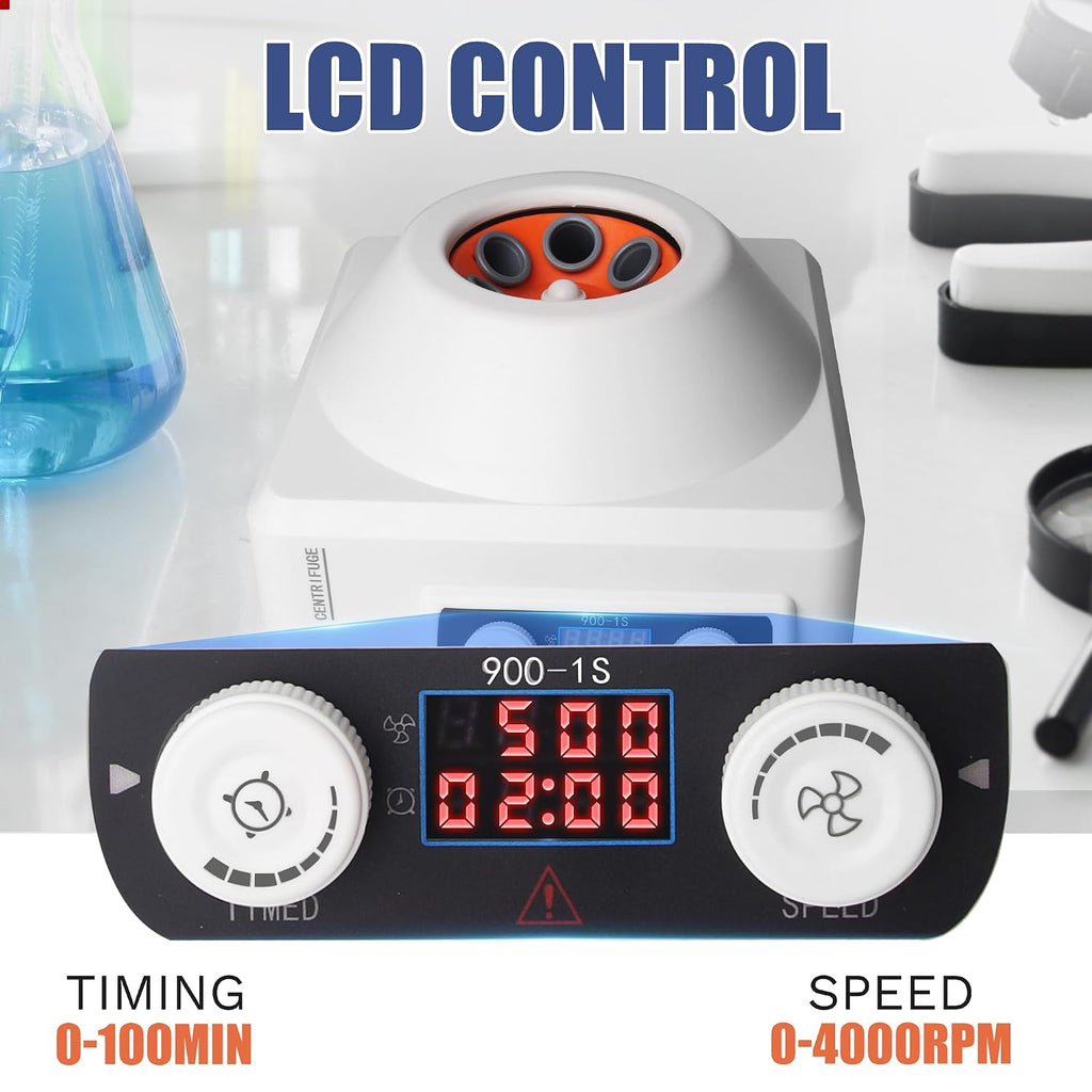 Cekegon 6x10ml Centrifuge, 4000rpm PRP Centrifuge Machine 1795xg 1-99min