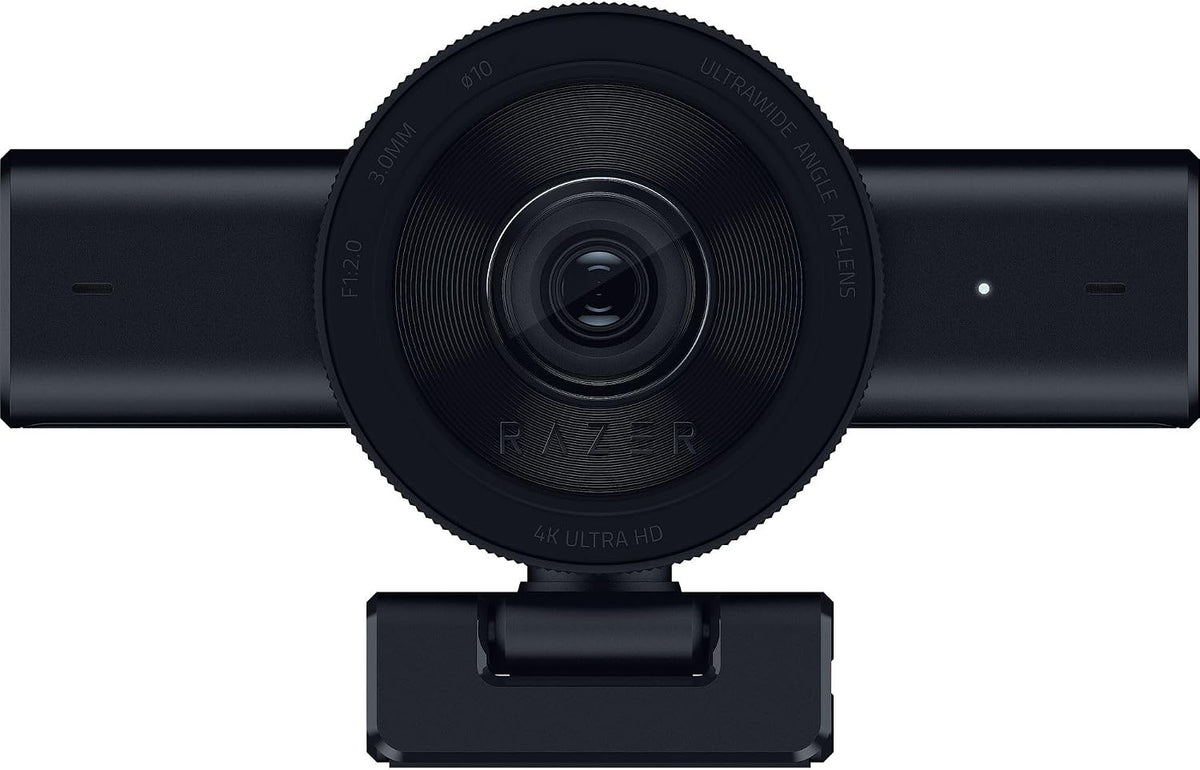 Razer Kiyo V2 Webcam for Streaming and Collaboration 4K 30Fps, Black