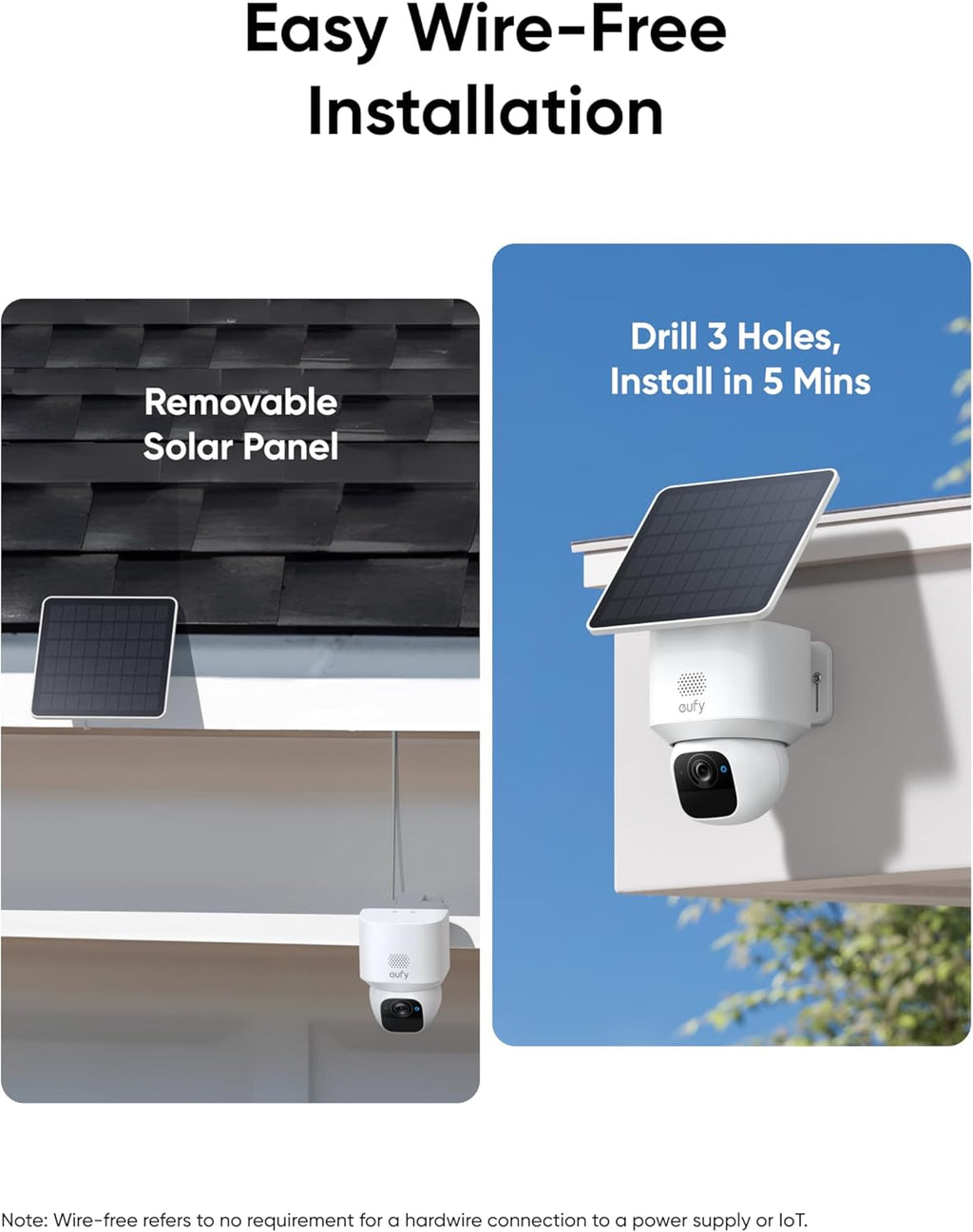 eufy Security SoloCam E30, 4-Cam Kit, 2K Solar Security Camera