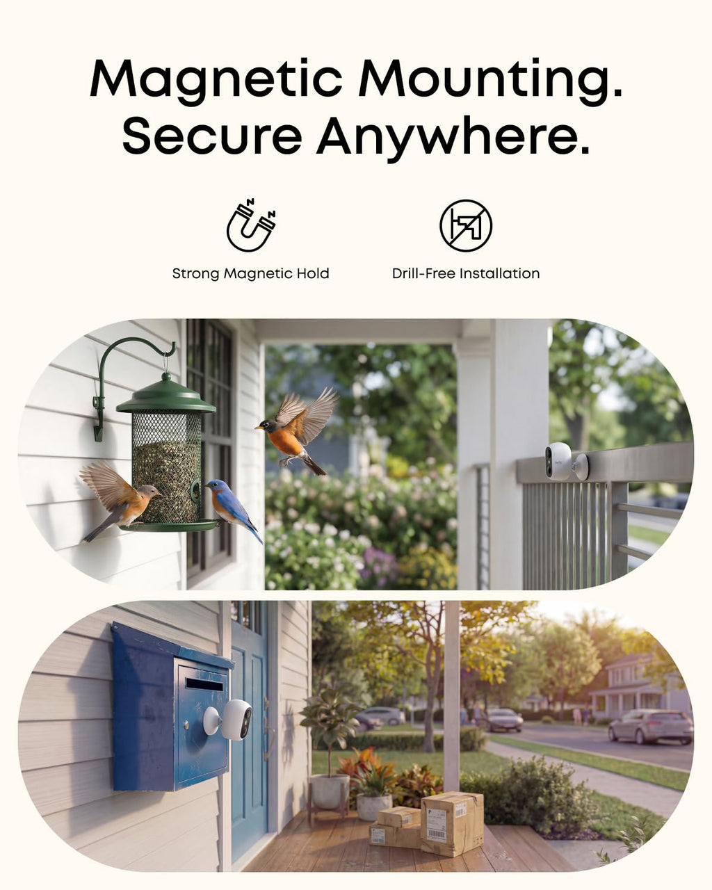 eufy Security eufyCam C35 4-Cam Kit, Wireless Indoor/Outdoor Camera