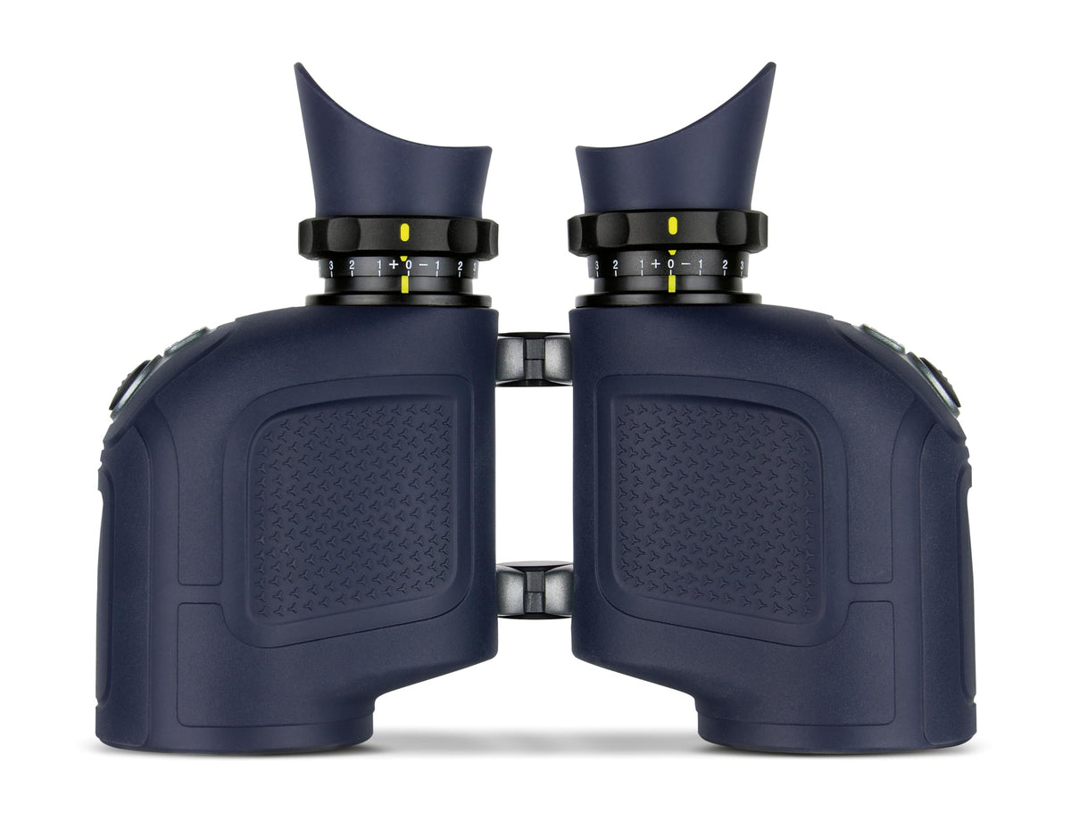 Steiner Optics Commander 7x50 Marine Binoculars with Integrated HD-Stabilized Compass â Professional Waterproof Boating Optics with Sports-Auto-Focus - German Qaulity and Heritage Warranty.