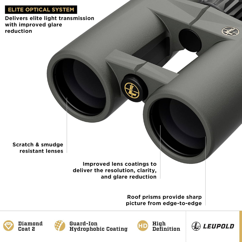 Leupold BX-4 Pro Guide HD Binoculars, 10x42mm Gen 2 (184761)