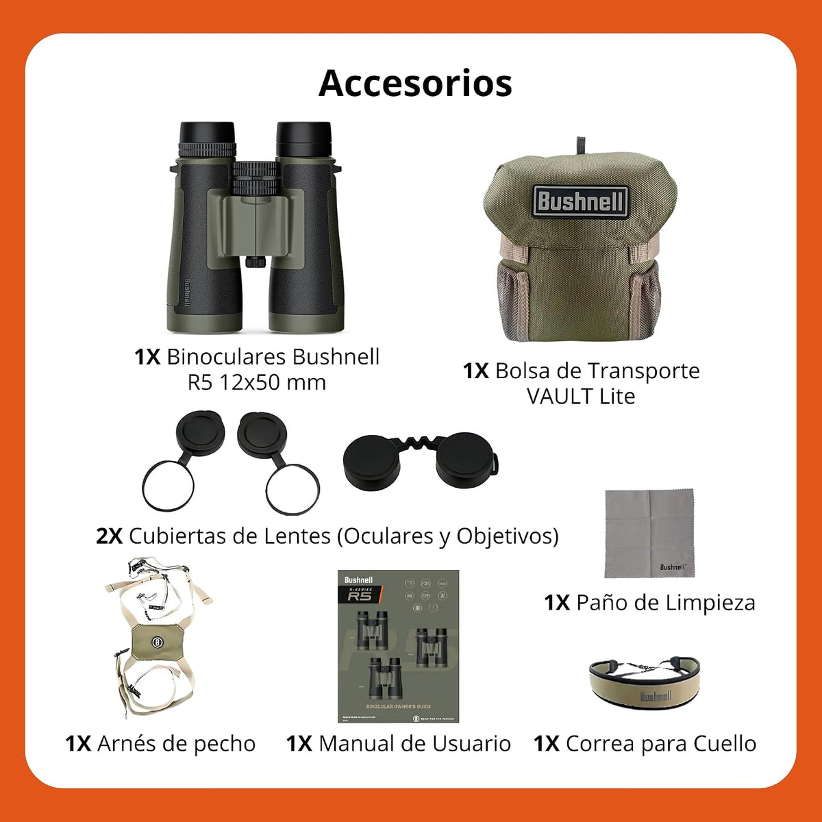 Bushnell R5 12x50 Binoculars