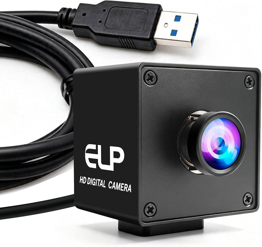 ELP 20MP Autofocus USB Security Camera, High Speed USB3.0 Wide Angle Webcam