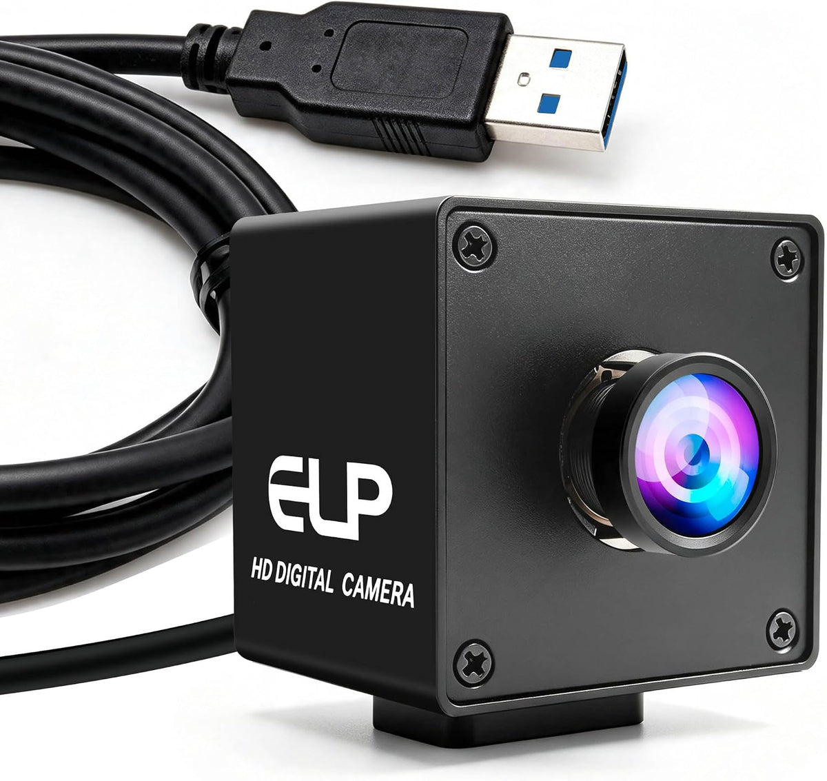 ELP 20MP Autofocus USB Security Camera, High Speed USB3.0 Wide Angle Webcam