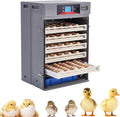 VEVOR 400 Egg Incubator, Poultry Incubator Cabinet with Automatic Eggs Turning, Temperature & Humidity Control, Heating & Cooling Egg Hatcher, Commercial Incubators for Hatching Chicks Ducks Goose