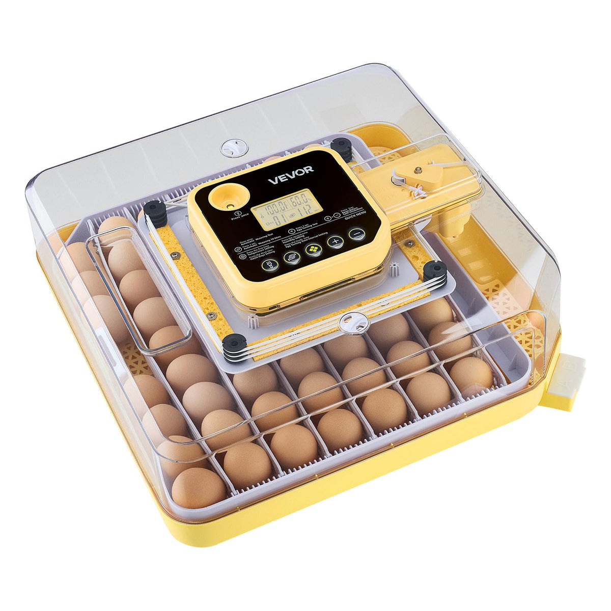 VEVOR 400 Egg Incubator, Poultry Incubator Cabinet with Automatic Eggs Turning, Temperature & Humidity Control, Heating & Cooling Egg Hatcher, Commercial Incubators for Hatching Chicks Ducks Goose