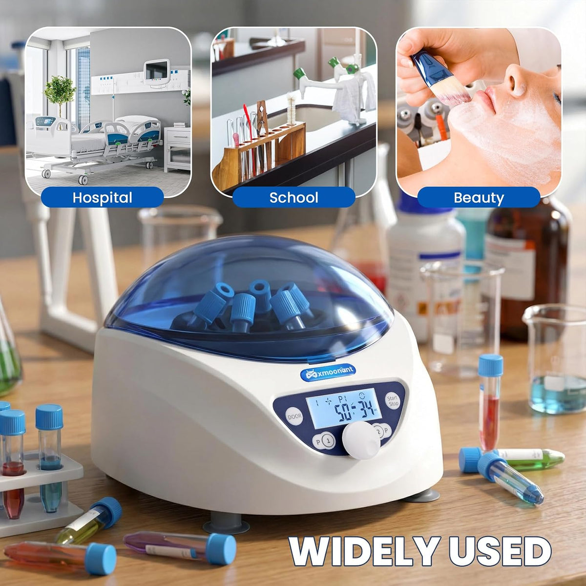 Mxmoonant Centrifuge Machine, Lab PRP Benchtop Desktop Centrifuges