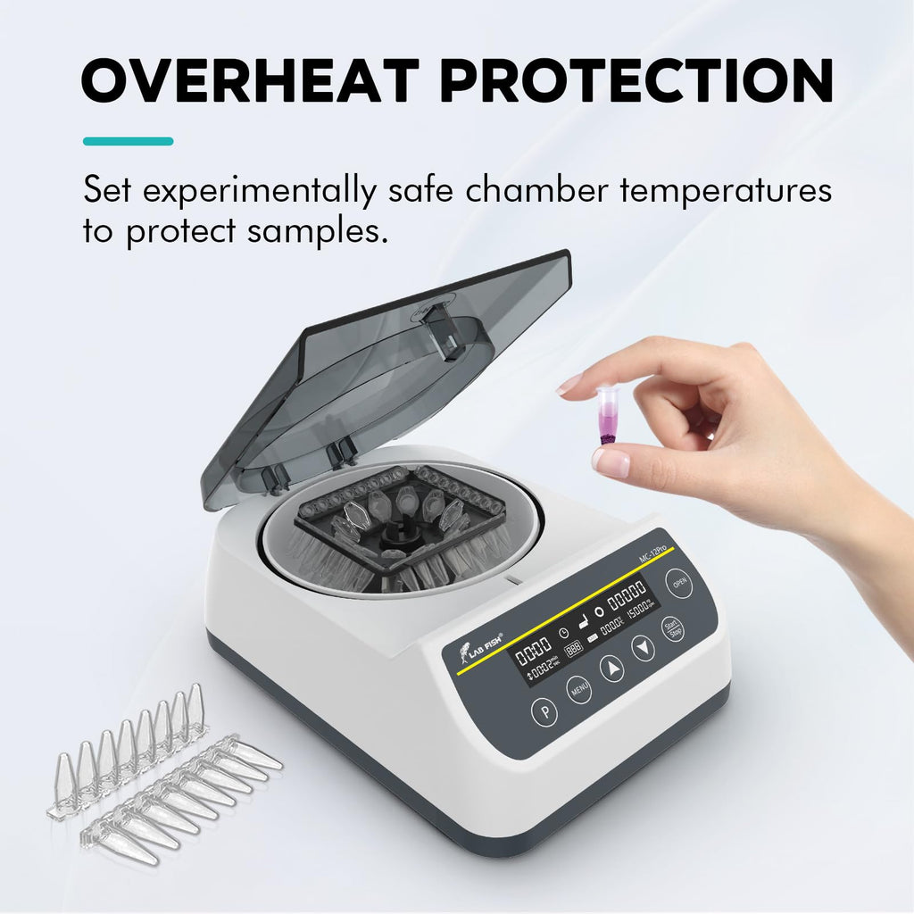LAB FISH MC-12PRO High-Speed Centrifuge, 1000-12000RPM 9660xg