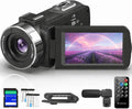 4K HD 80MP Camcorder Video Camera Vlogging Camera for YouTube