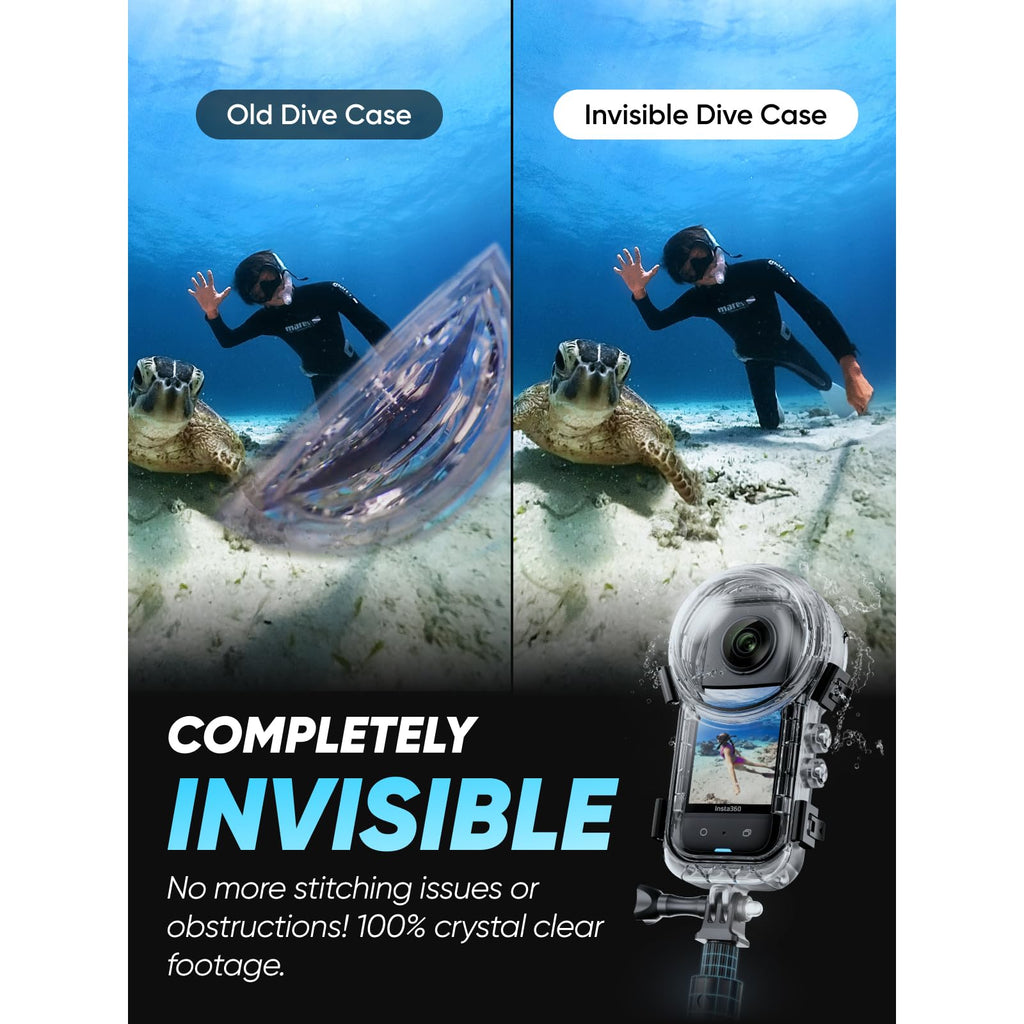 Insta360 X3, 360 Action Camera with 5.7K 360 Active HDR Video, 4K Single-Lens Camera, Waterproof, FlowState Stabilization, 2.29" Touchscreen, AI Editing, for Motorcycle, Wintersports and Vlogging