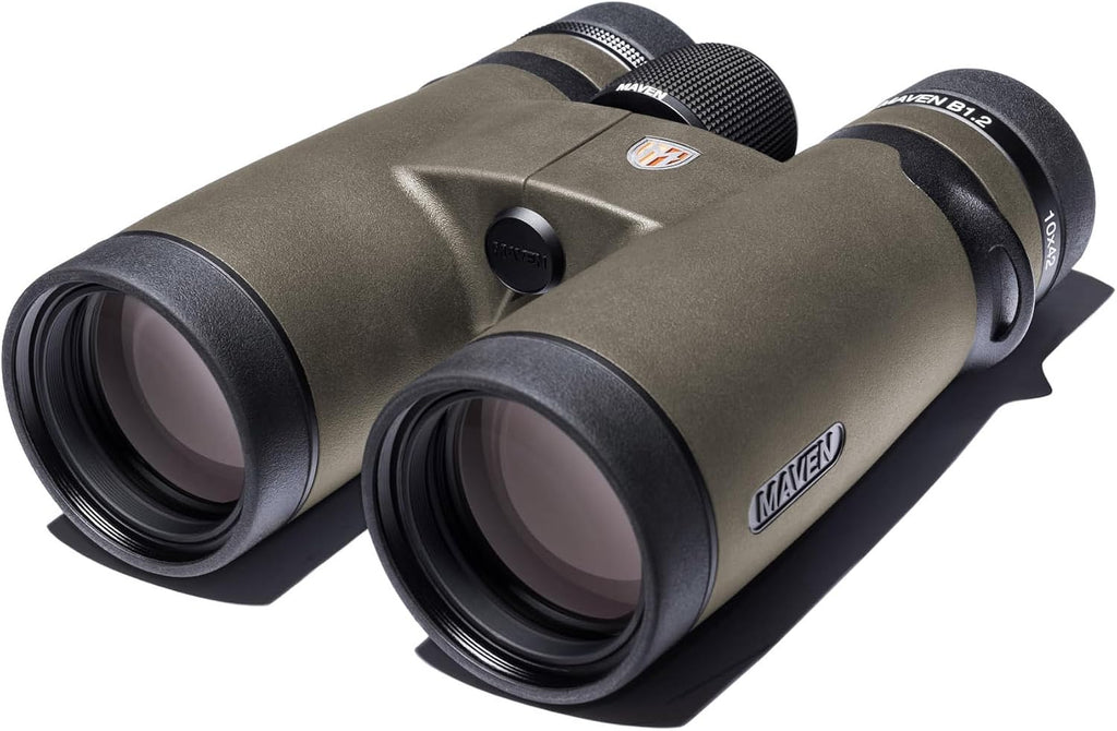Maven B1.2 10x42mm Binocular | Moss/Black/ED Glass