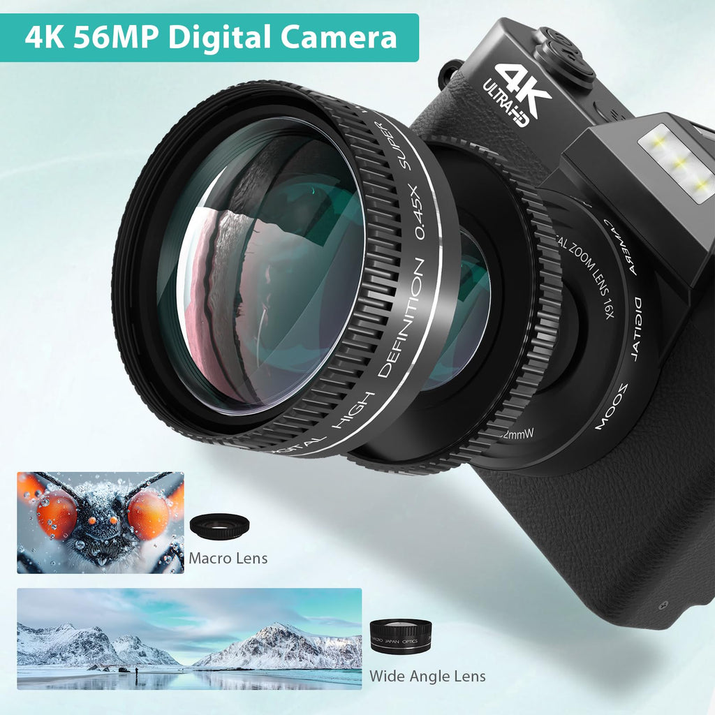 8k Video Camera Camcorder vlogging Camera