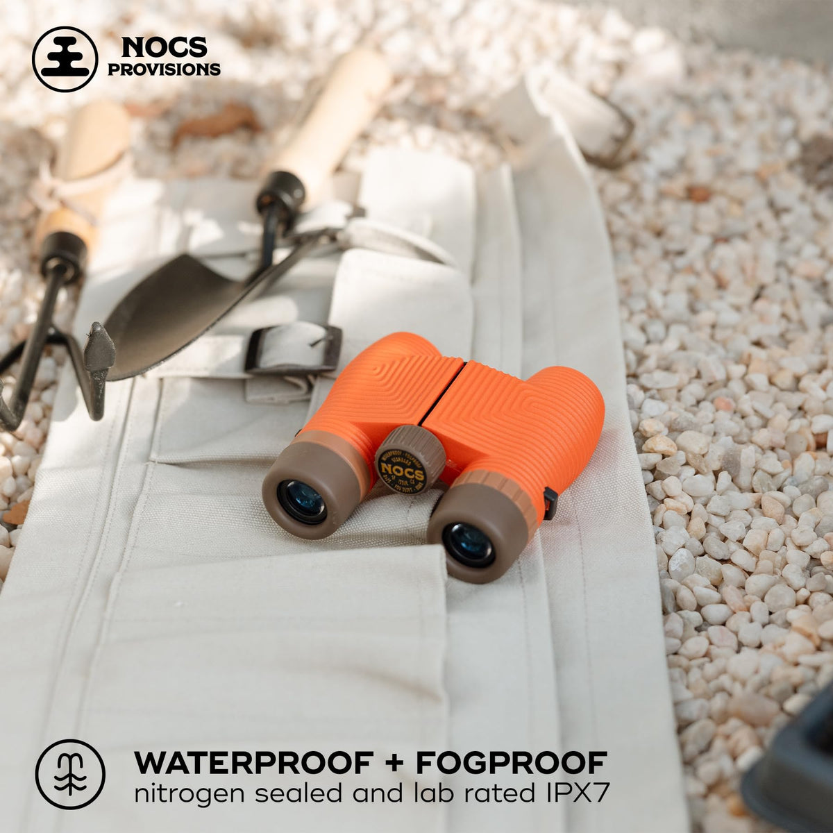 Nocs Provisions Standard Issue 10x25 Binoculars, Waterproof, Bird Watching