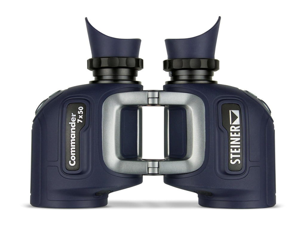 Steiner Optics Commander 7x50 Marine Binoculars with Integrated HD-Stabilized Compass â Professional Waterproof Boating Optics with Sports-Auto-Focus - German Qaulity and Heritage Warranty.