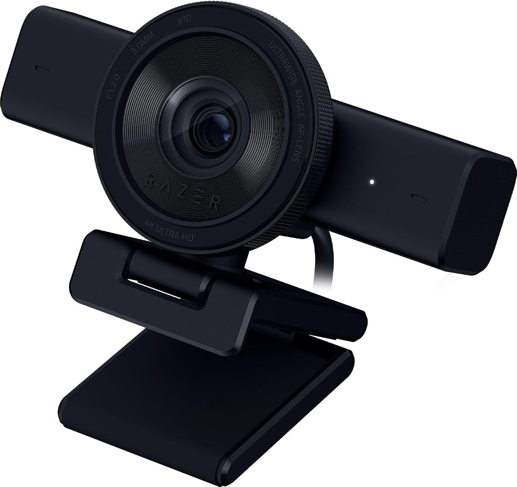 Razer Kiyo V2 Webcam for Streaming and Collaboration 4K 30Fps, Black