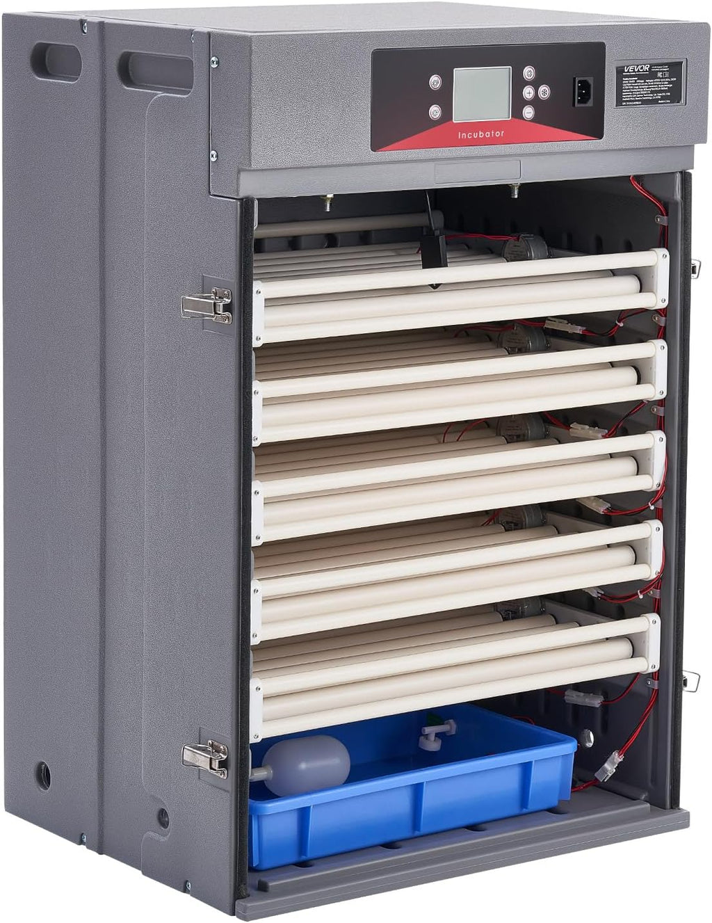 VEVOR 400 Egg Incubator, Poultry Incubator Cabinet with Automatic Eggs Turning, Temperature & Humidity Control, Heating & Cooling Egg Hatcher, Commercial Incubators for Hatching Chicks Ducks Goose