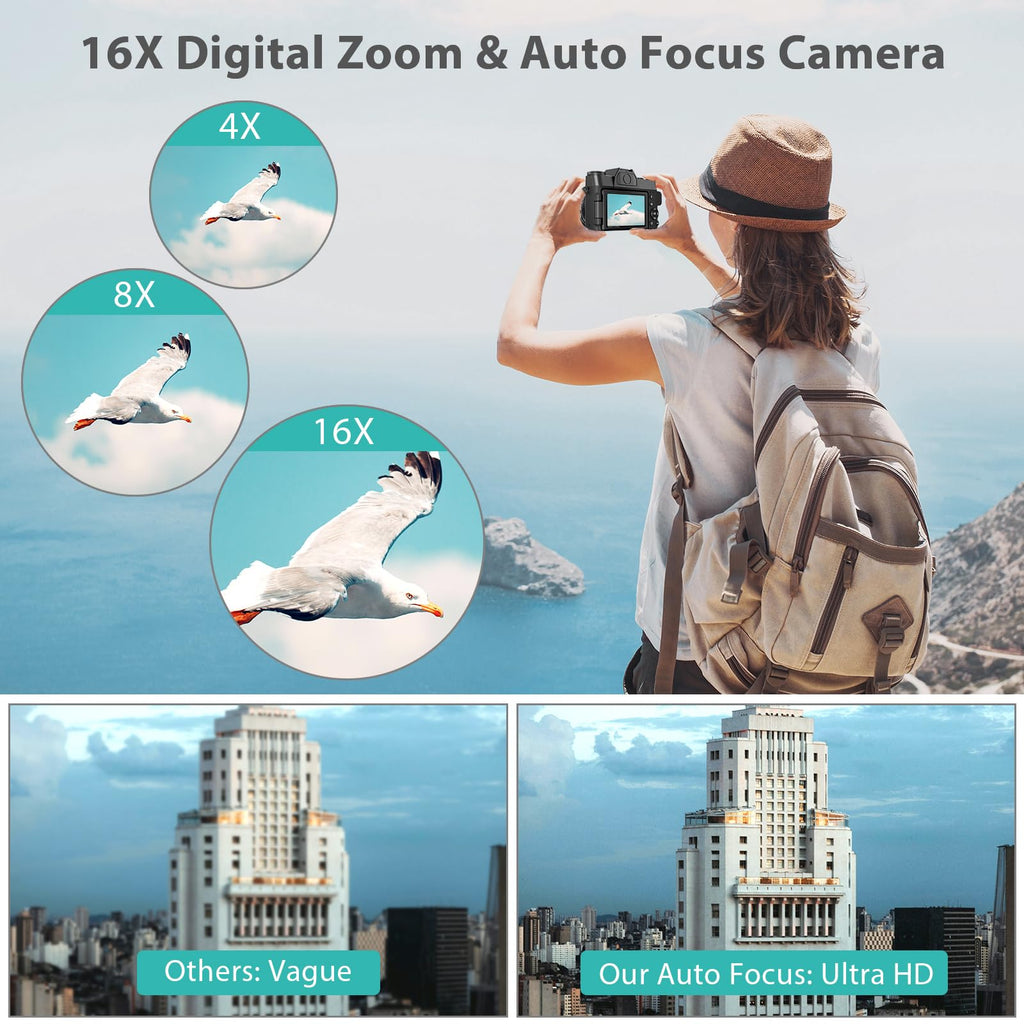 8k Video Camera Camcorder vlogging Camera