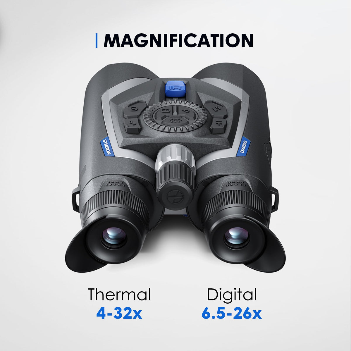 Pulsar Symbion LRF Multispectral Thermal and Digital Night Vision Binoculars with Laser Range Finder