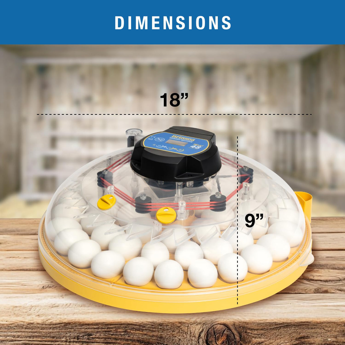 Brinsea Mini II Advance Incubator with Automatic Turner for Hatching 7 Eggs