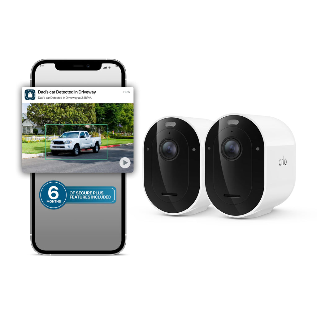 Arlo Pro Wireless Security Camera 2K HDR (6th Gen) - 4-Cam