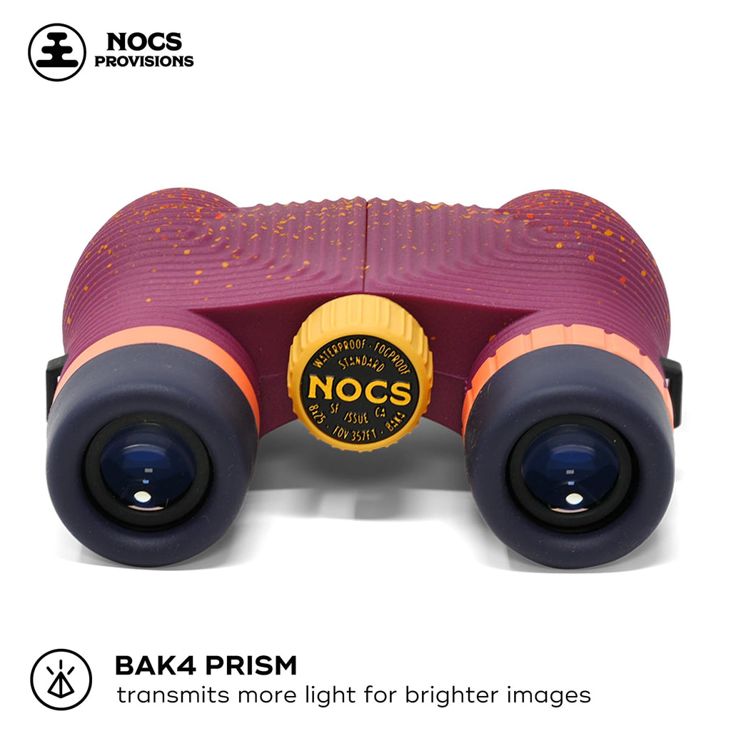 Nocs Provisions Standard Issue 10x25 Binoculars, Waterproof, Bird Watching