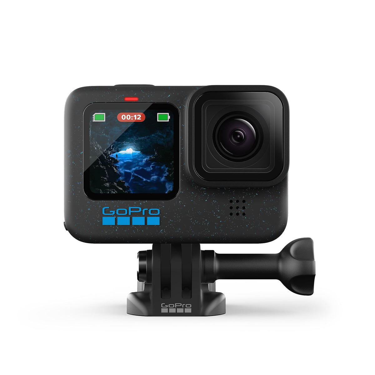 GoPro LIT Hero - Lightweight, Compact, Waterproof Action Camera with Built-in Light, 4K60 Ultra HD Video, 12MP Photo, Touch Screen, HyperSmooth Stabilization